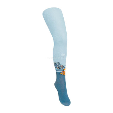 Колготки Para Socks с рисунком K1D10 р 86-92 голубой 0