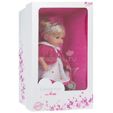 Кукла Arias 33 см Блондинка функциональная в фиолетовой одежке 2