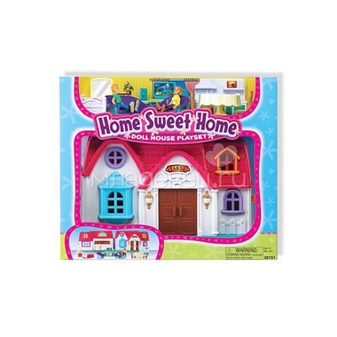 Игровой набор Keenway Home Sweet Home дом с предметами 1