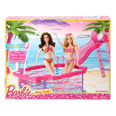 Игровой набор Barbie Гламурный бассейн 0
