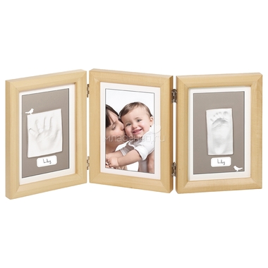 Рамочка Baby Art Double Print Frame (тройная) Натуральный 0