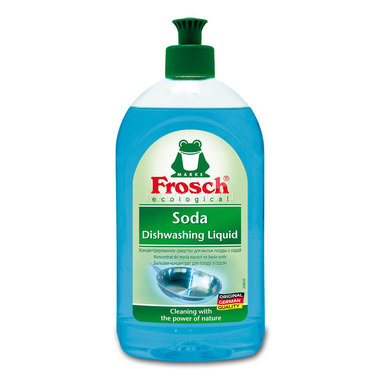 Средство для мытья посуды Frosch 0,5 л Концентрированное с содой 0