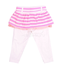 Комплект FOX Фокс для девочки: бриджи, юбка цвет неоновый розовый с 6 до 12 мес.