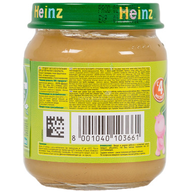 Пюре Heinz фруктовое 120 гр Груша (с 4 мес) 2