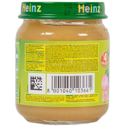Пюре Heinz фруктовое 120 гр Груша (с 4 мес)