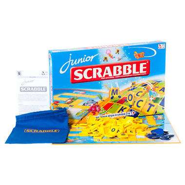 Настольная игра Mattel Games Scrabble Джуниор (детский) 0