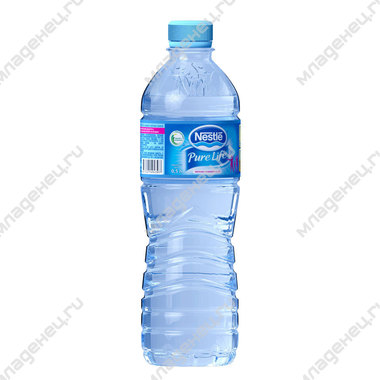 Вода Nestle Pure Life Негазированная 0,5 л (пластик) 0