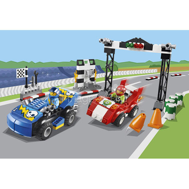 Конструктор LEGO Junior 10673 Ралли на гоночных автомобилях 6