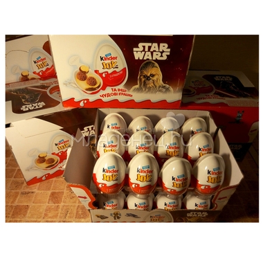 Яйцо шоколадное Kinder Джой Звездные войны 1