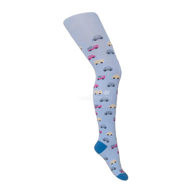 Колготки Para Socks с рисунком K1D26 р 98-104 см голубой 0