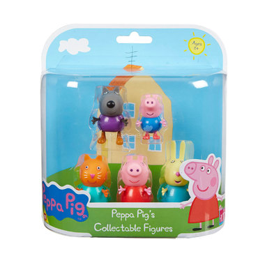 Игровой набор Peppa Pig Пеппа и друзья 5 фигурок 0