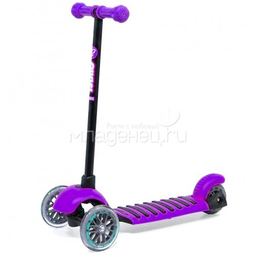 Самокат Y-Bike Glider mini 3х колесный Фиолетовый