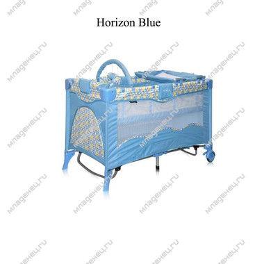 Манеж-кровать Bertoni Travel Kid Rocker Horizon Blue 0