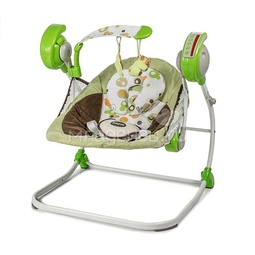 Электрокачели Baby Care Flotter с адаптером Зеленый/Green