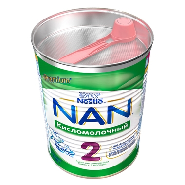 Молочная смесь Nestle NAN Premium Кисломолочный 400 гр №2 (с 6 мес) 2