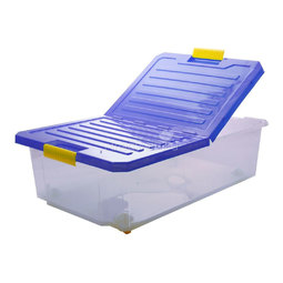 Ящик для хранения игрушек BranQ Unibox Синий 30л
