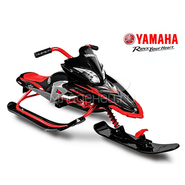 Снегокат YAMAHA YM13001 Apex Snow Bike Titanium Black/Red 0