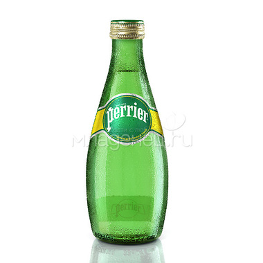 Вода Perrier Перье Газированная 0.33 л (стекло) 0