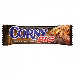 Батончик Corny Big Злаковый 50 гр С печеньем и темным шоколадом