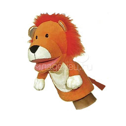 Мягкая игрушка AURORA Львы Кукла на руку Лев со звуком, 25 см