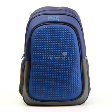 Рюкзак подростковый 4All Case Граффити Темно-синий + Пиксели 0