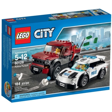 Конструктор LEGO City 60128 Полицейская погоня 1