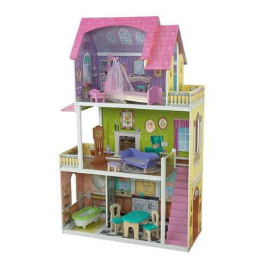 Кукольный домик KidKraft Флоренс Florence Dollhouse, 10 предметов мебели 0