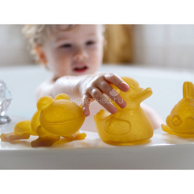 Набор игрушек для ванной Hevea 0+ Pond из природного каучука 2