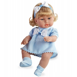 Кукла Arias 33 см Блондинка в голубом платье с бантом