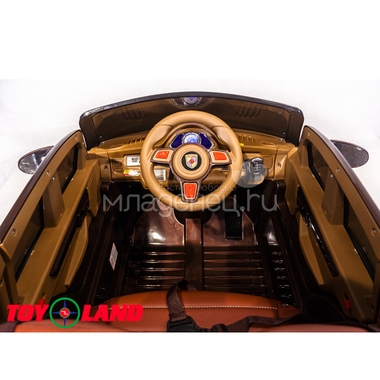 Электромобиль Toyland Porsche Macan QLS 8588 Коричневый 4