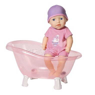 Кукла Zapf Creation My first Baby Annabell 30 см Твердотелая с ванночкой 0