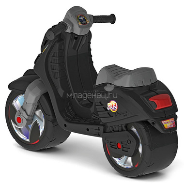 Каталка-мотоцикл ОР502 Скутер Черный 1