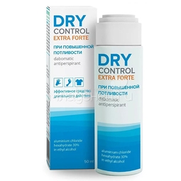 Дезодорант-дабоматик Dry Control от обильного потоотделения Extra Forte 30% 50 мл