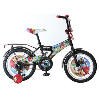 Велосипед Навигатор 14 Angry Birds AB-1 Черный 0