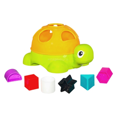 Развивающая игрушка Playskool Веселая черепаха с формочками 0