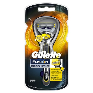 Бритва Gillette Fusion ProShield FlexBall с 1 сменной кассетой 0