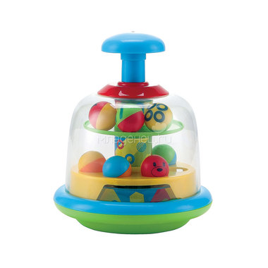 Развивающая игрушка Happy Baby Юла с цветными шариками ULLA с 12 мес. 0