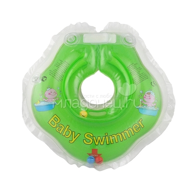Круг на шею Baby Swimmer с 0 мес (3-12 кг) Салатовый 0