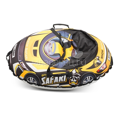 Тюбинг Small Rider Snow Cars 3 Сафари Желтый 1