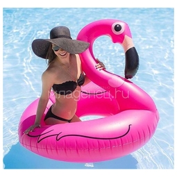 Круг Swim Ring для плавания Розовый Фламинго 120 см