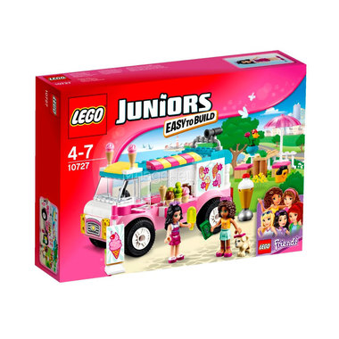 Конструктор LEGO Junior 10727 Грузовик с мороженым Эммы 0