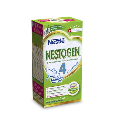 Детское молочко Nestle Nestogen 350 гр №4 (с 18 мес) 0