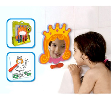 Игрушка для ванны Edushape Набор для рисования в ванне Принцесса 0