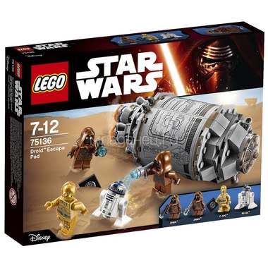 Конструктор LEGO Star Wars 75136 Спасательная капсула дроидов 1