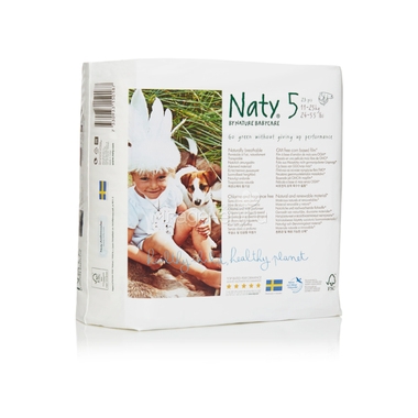 Подгузники Naty 11-25 кг (23 шт) Размер 5 0