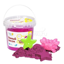 Набор для творчества Genio Kids Умный песок Розовый 1 кг