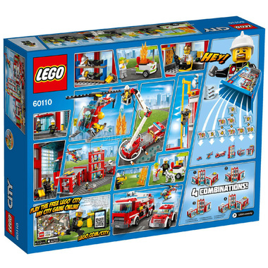 Конструктор LEGO City 60110 Пожарная часть 1