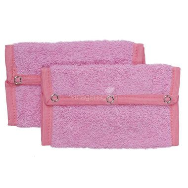 Накладки к слинг-рюкзакам Чудо-Чадо махровые розовые 4