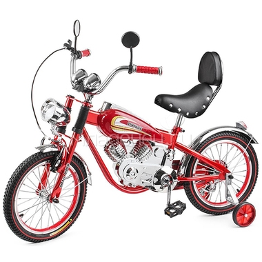 Велосипед-мотоцикл Small Rider Motobike Vintage Красный 0