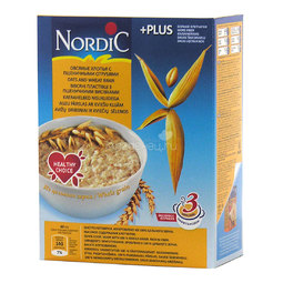 Каша Nordic безмолочная 600 гр Овсяная с пшеничными отрубями (с 12 мес)